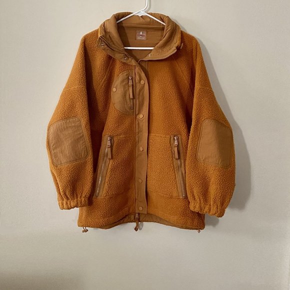 ✨HP✨Free People Movement Hit The Trails Fleece Jacket NWOT - Picture 3 of 7